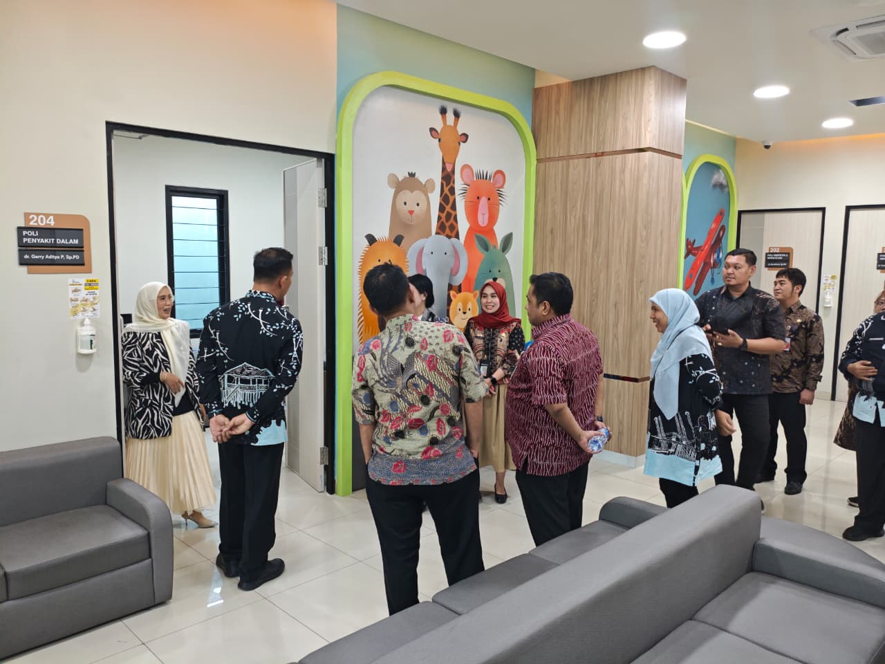 Grand Opening Klinik Hilda Utama Rawat Inap, berlokasi di kelurahaan lagoa , kecamatan koja 8