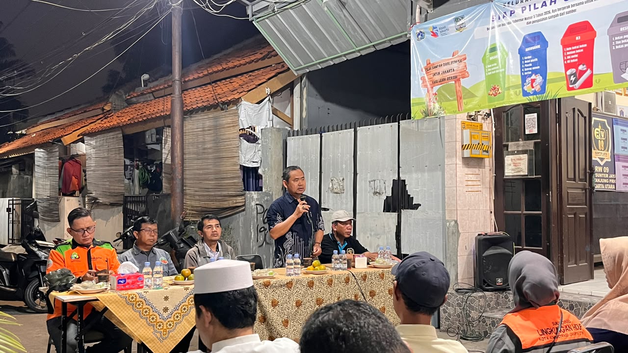 Wujudkan Lingkungan Bersih, Kelurahan Sunter Jaya Gelar Sosialisasi Pilah Sampah di RW 09 4