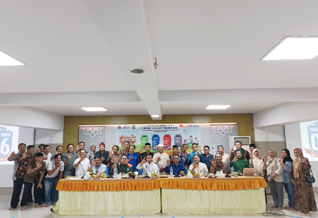 kegiatan Sosialisasi Pemilahan Sampah di wilayah RW 06, Kelurahan Sunter Jaya 3