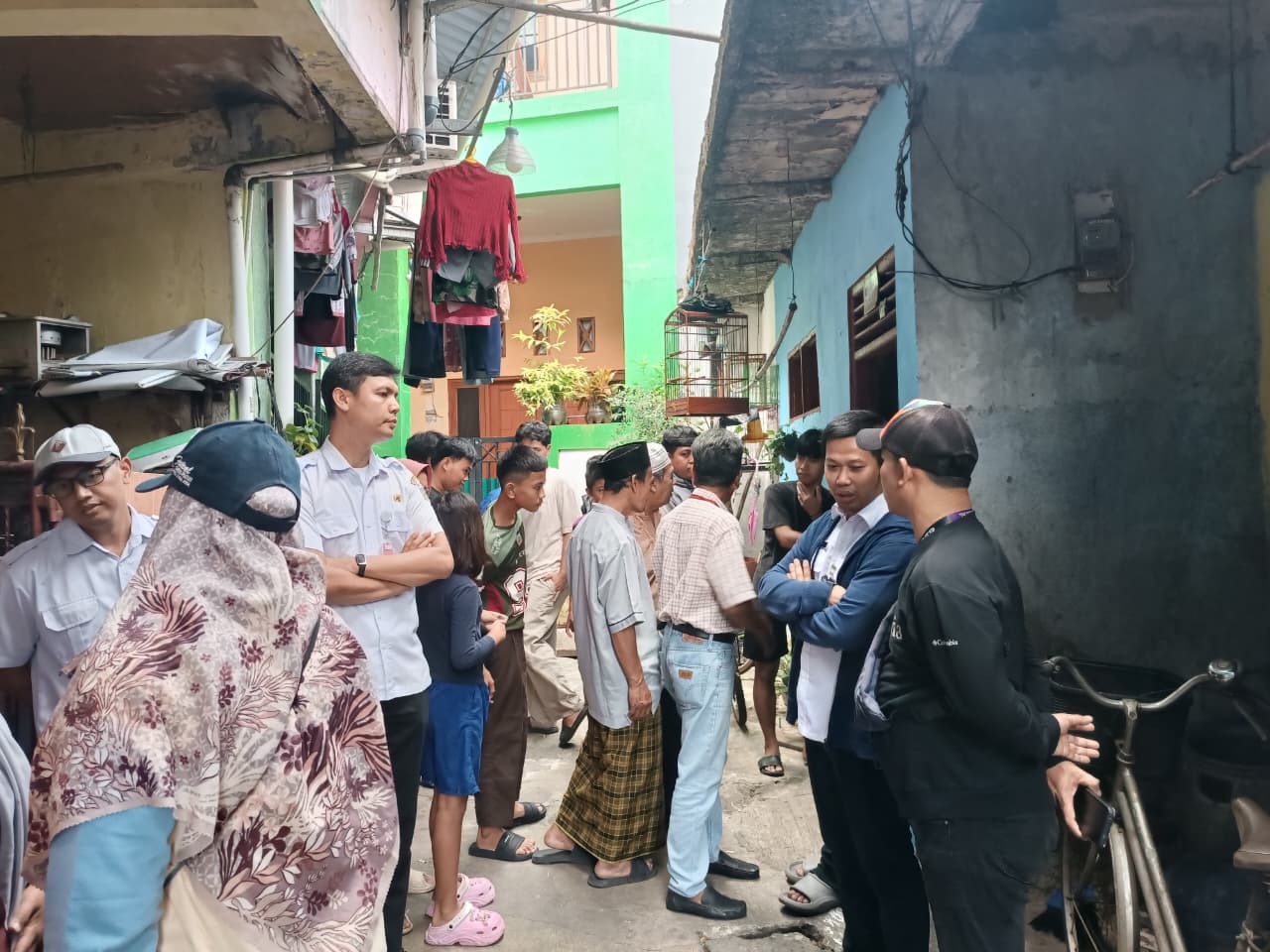 laporan masyarakat mengenai adanya penemuan jenazah seorang warga di lingkungan RT 08 RW 06, Kelurahan Sunter Jaya 6