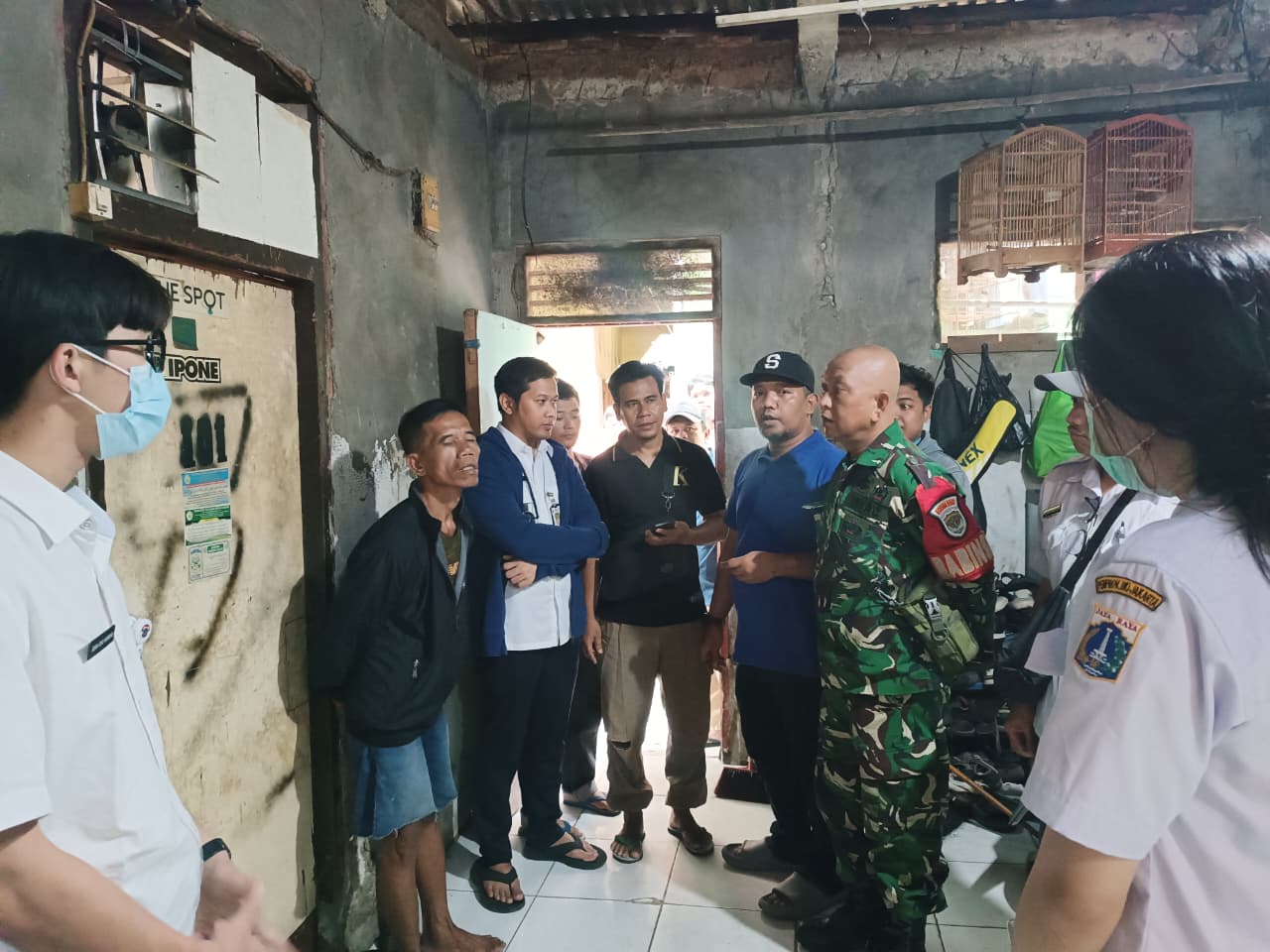 laporan masyarakat mengenai adanya penemuan jenazah seorang warga di lingkungan RT 08 RW 06, Kelurahan Sunter Jaya 1