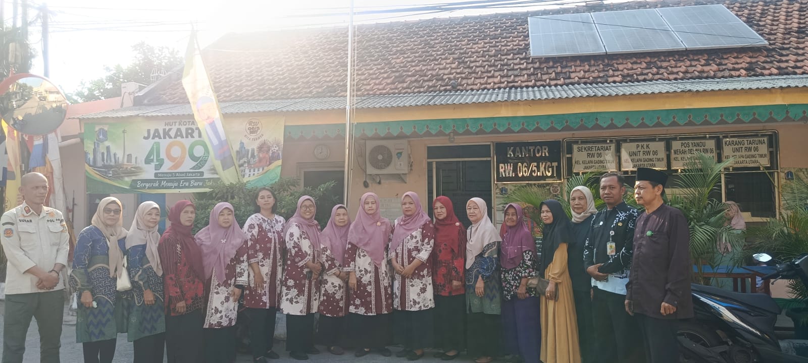 Lurah Kelapa Gading Timur Berikan Dukungan kepada Kader Posyandu Merah Delima pada Lomba Kader Posyandu Berprestasi Tingkat Kota Administrasi Jakarta Utara 1