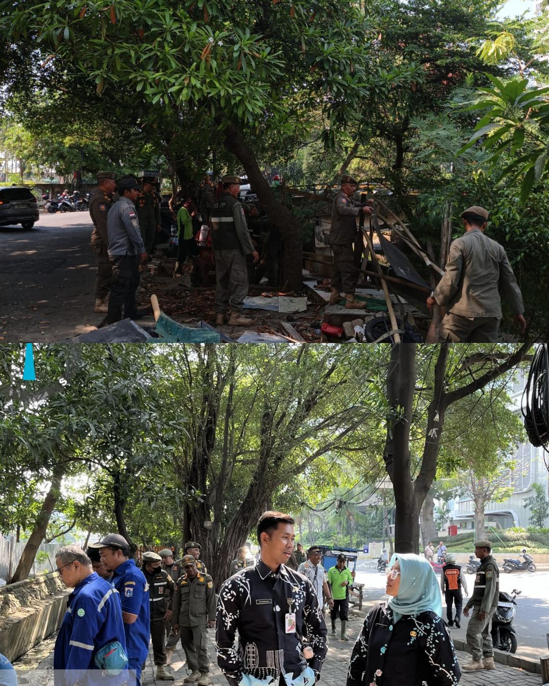 Kelurahan Kelapa Gading Timur Dampingi Penertiban Gabungan Kecamatan Kelapa Gading untuk Kembalikan Fungsi Fasilitas Umum 2