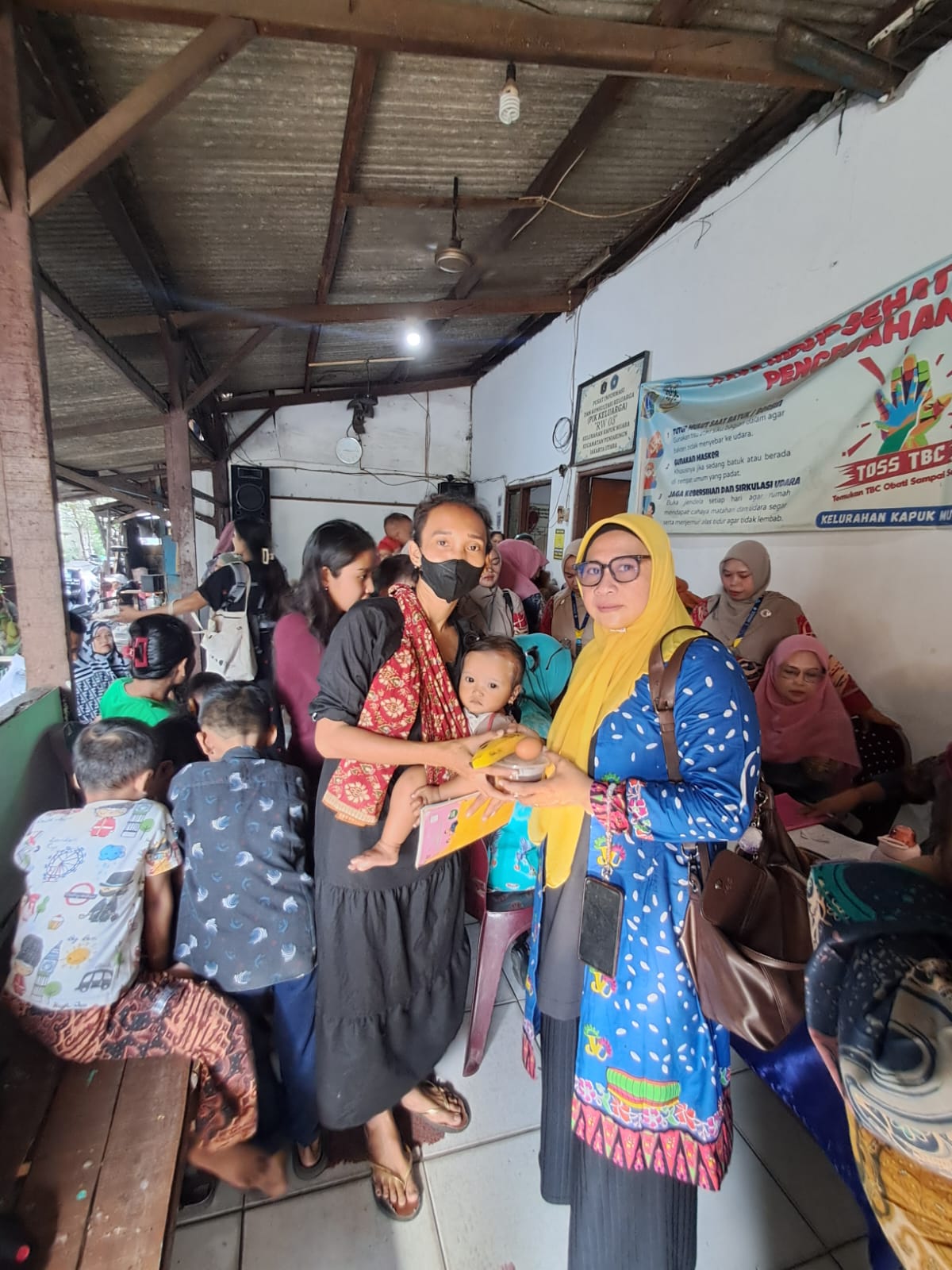 Kegiatan Posyandu dan Posbindu di RW 02 & RW 03 Kelurahan Kapuk Muara 1