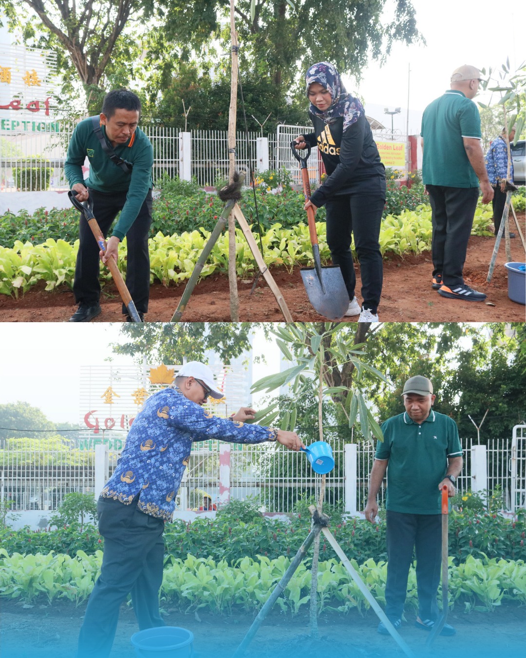 Jum’at Menanam di Boulevard Raya 1