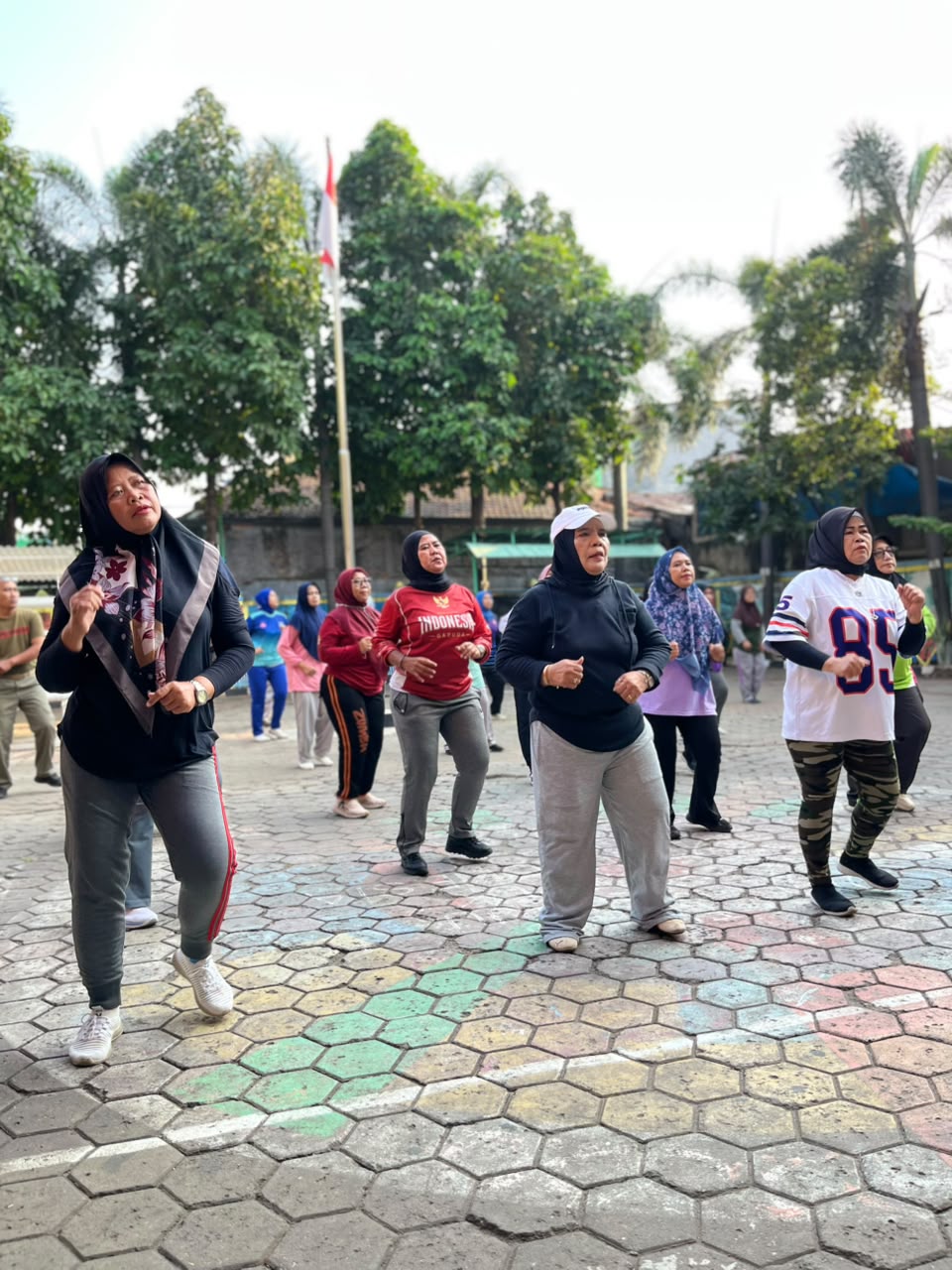 Senam SKJ Kelurahan Pademangan Timur: Membangun Budaya Hidup Sehat, Bugar, dan Produktif Melalui Aktivitas Fisik Bersama 4