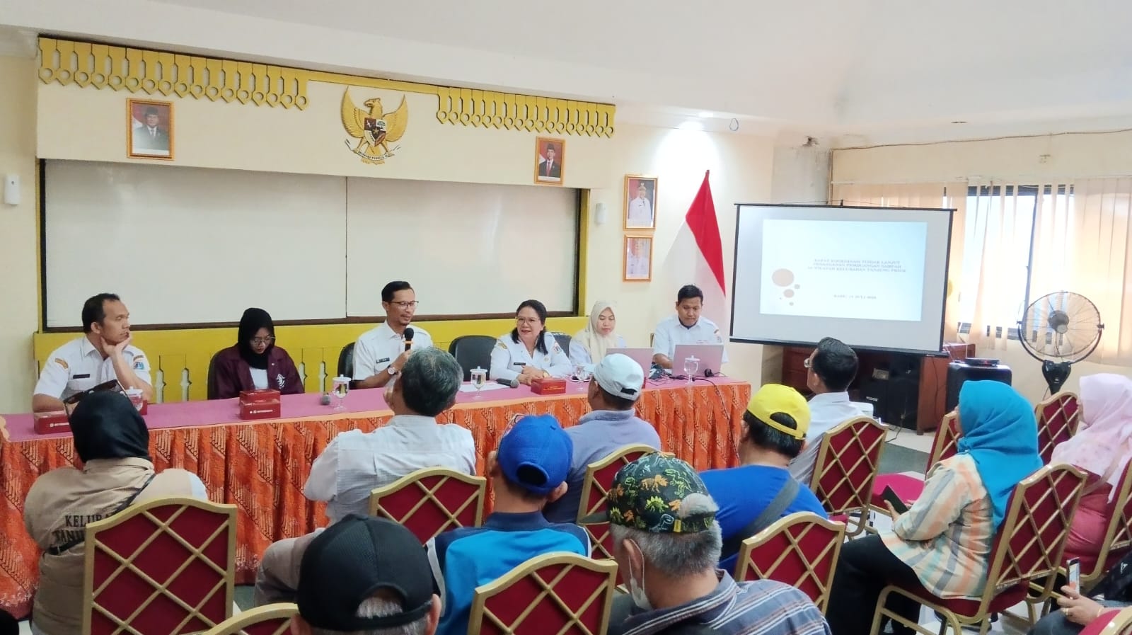Rapat Koordinasi Tindak Lanjut Penanganan Pembuangan Sampah di Wilayah Kelurahan Tanjung Priok 1
