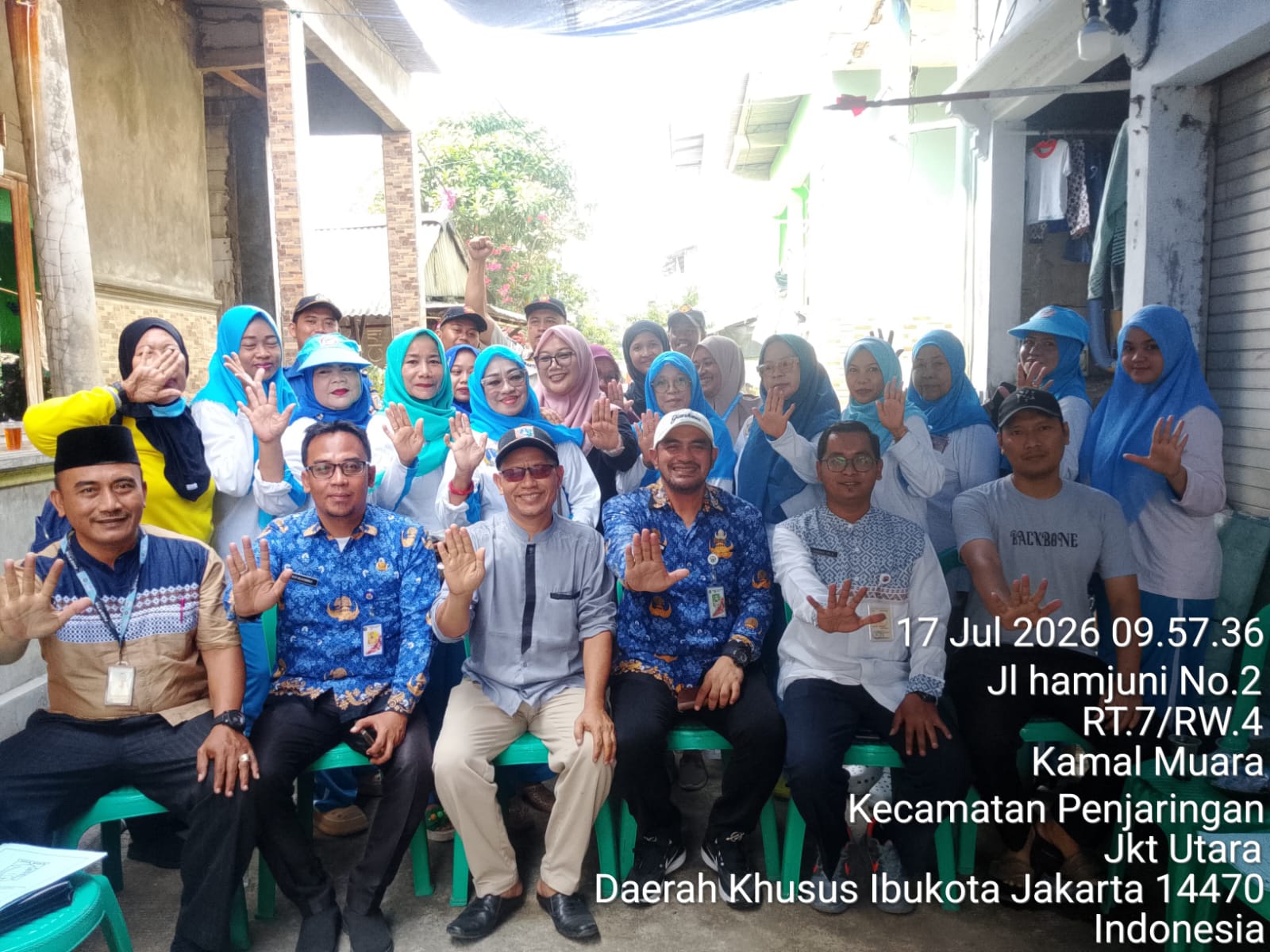 Kelurahan Kamal Muara Perkuat Pencegahan DBD Melalui Monitoring PSN dan Jumantik di RW 04 2