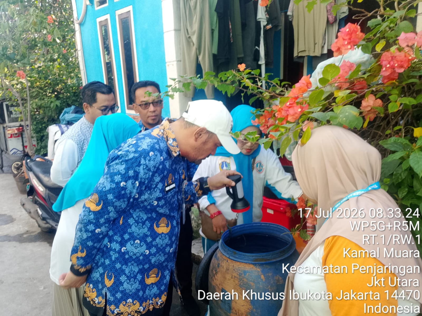Kelurahan Kamal Muara Perkuat Pencegahan DBD Melalui Monitoring PSN dan Jumantik di RW 04 1