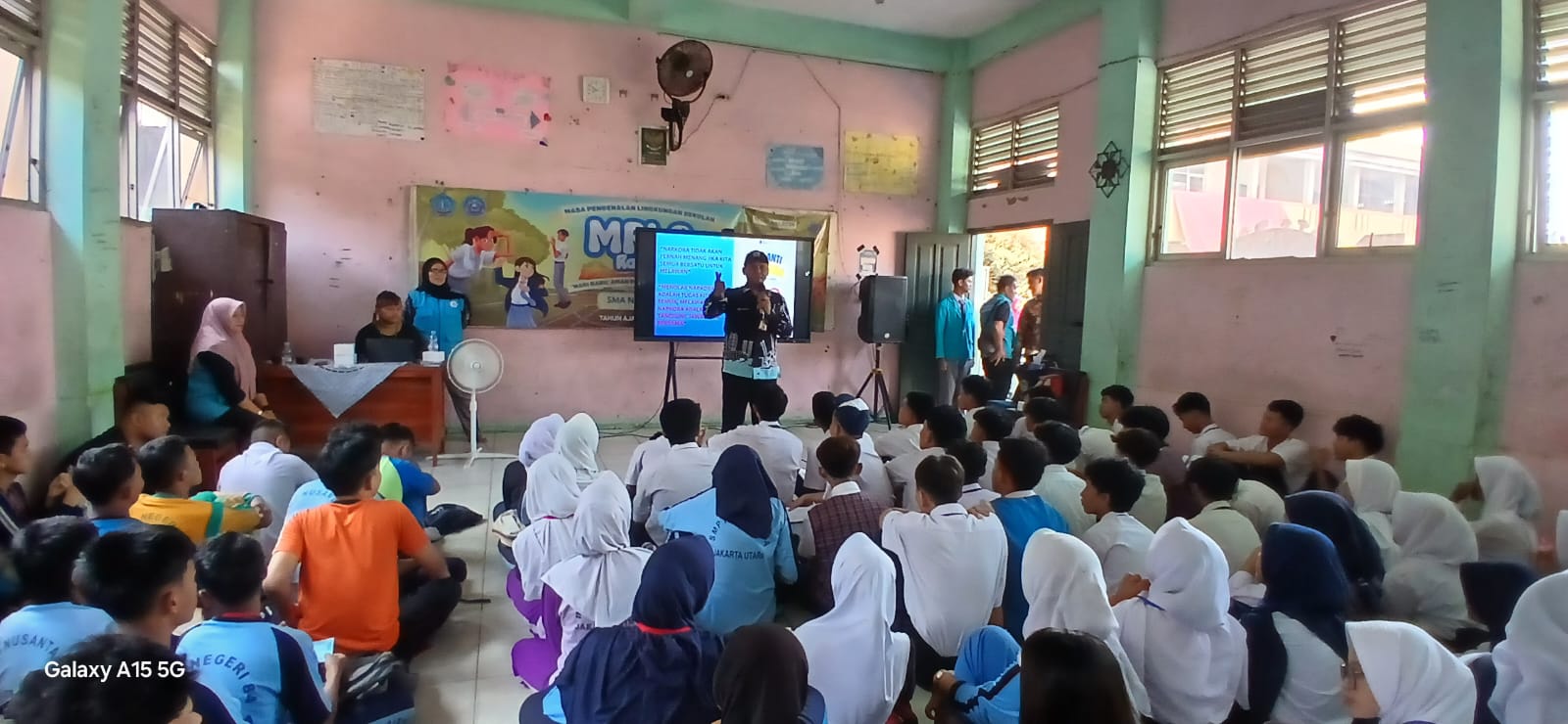 P4GN pada giat MPLS sekolah Lokasi : - SMA & SMK Nusantara 1 Kelurahan Semper Barat. - SMK dan SMP Nusantara 2 Kelurahan Tugu Utara 5