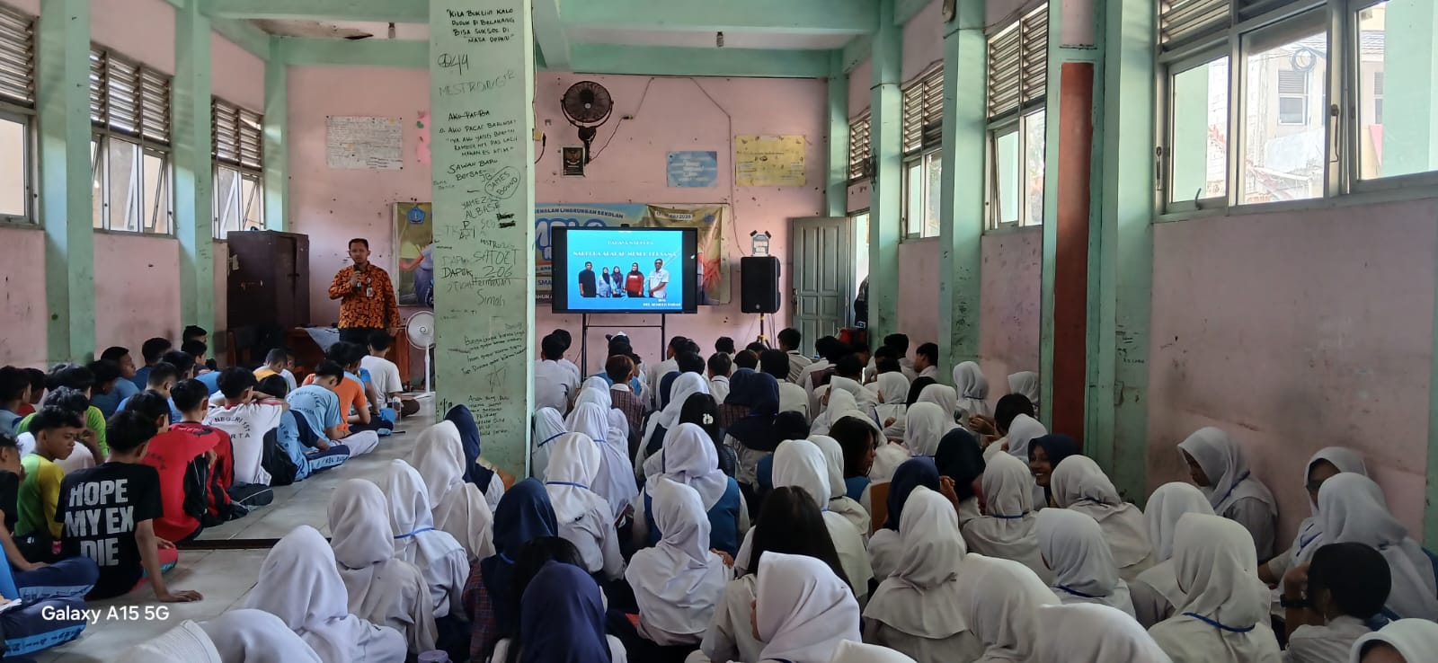 P4GN pada giat MPLS sekolah Lokasi : - SMA & SMK Nusantara 1 Kelurahan Semper Barat. - SMK dan SMP Nusantara 2 Kelurahan Tugu Utara 3