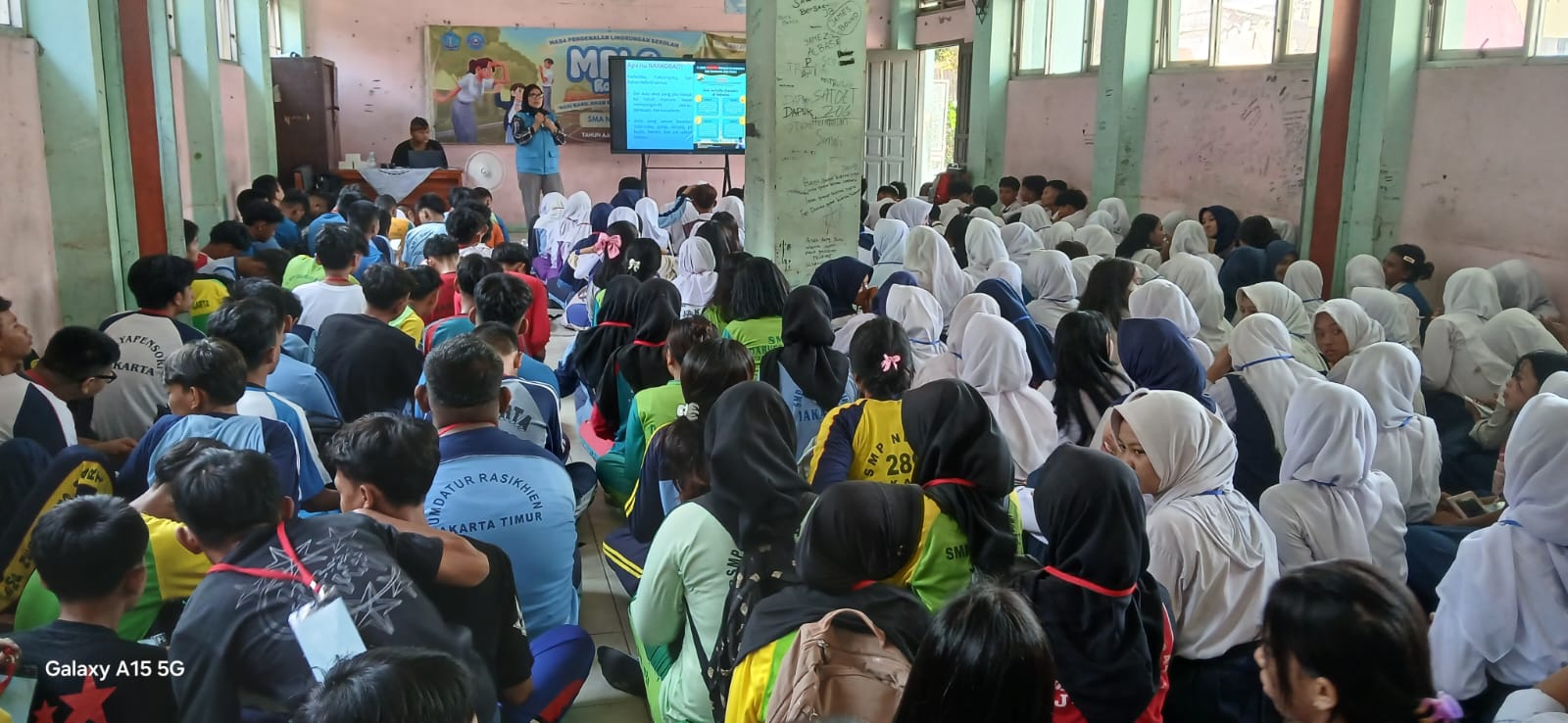 P4GN pada giat MPLS sekolah Lokasi : - SMA & SMK Nusantara 1 Kelurahan Semper Barat. - SMK dan SMP Nusantara 2 Kelurahan Tugu Utara 4
