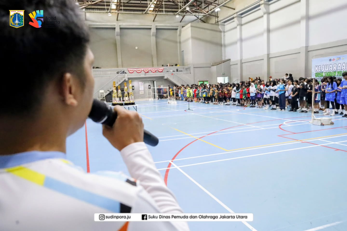 Kejuaraan Sepak Takraw Pelajar Kota Administrasi Jakarta Utara Tahun 2026 1