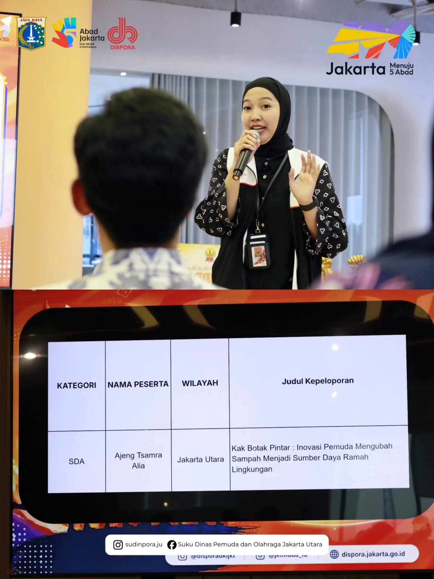 Tiga  Pemuda Jakarta Utara Lolos sebagai Finalis Pemuda Pelopor DKI Jakarta 2026 4