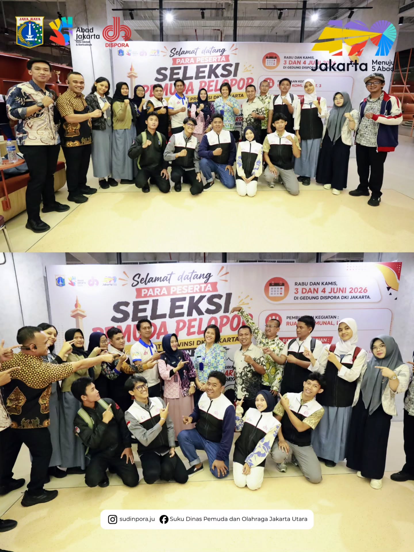 Tiga  Pemuda Jakarta Utara Lolos sebagai Finalis Pemuda Pelopor DKI Jakarta 2026 8