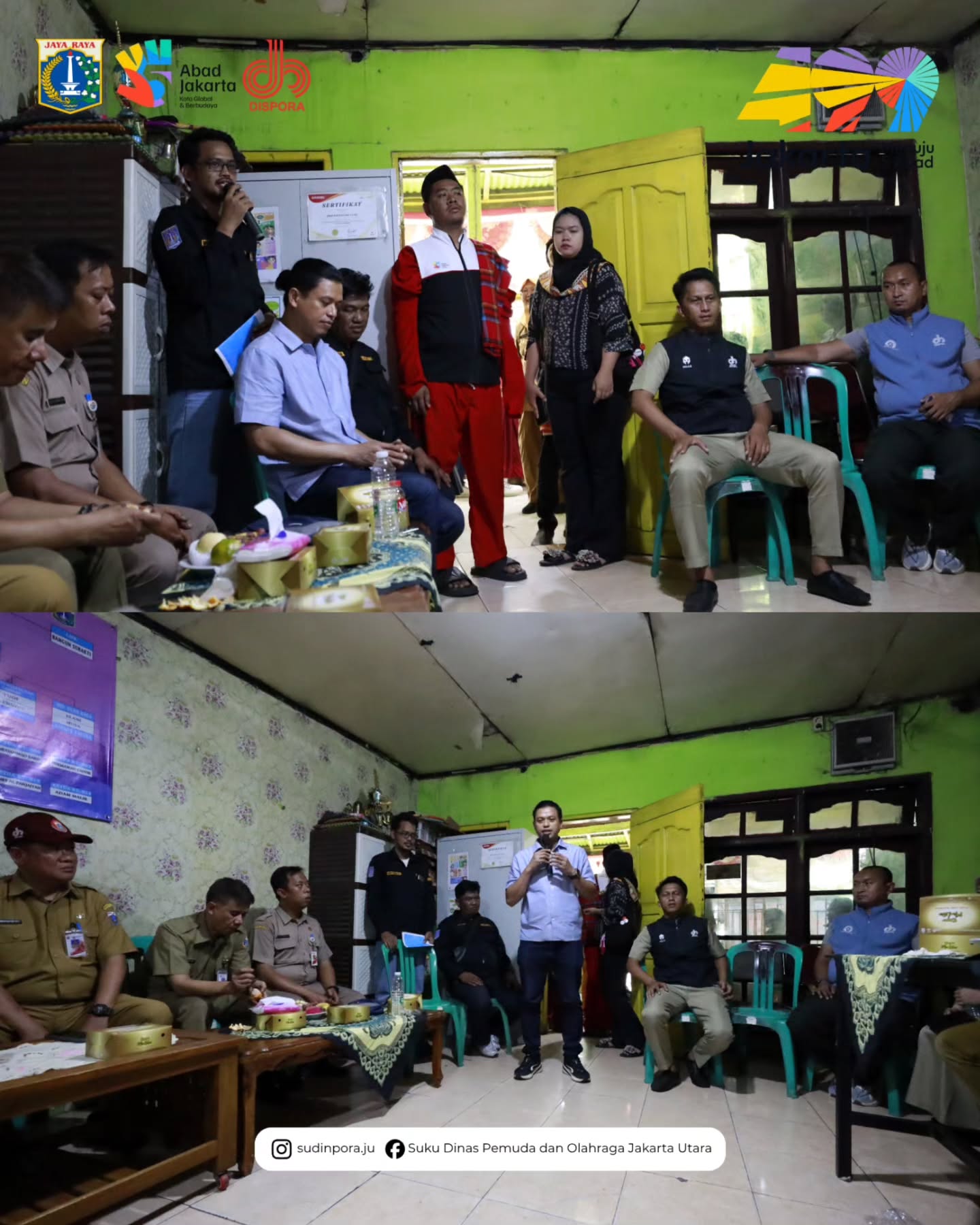 Dua finalis Pemuda Pelopor Tingkat Provinsi DKI Jakarta Tahun 2026 perwakilan Kota Administrasi Jakarta Utara hari ini menjalani tahapan fact finding 10