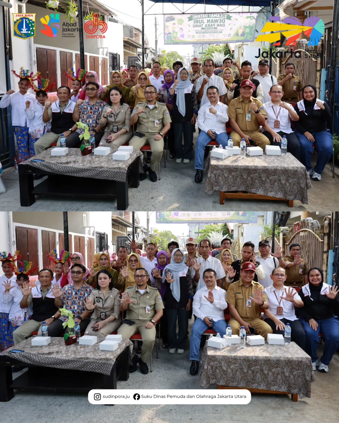 Dua finalis Pemuda Pelopor Tingkat Provinsi DKI Jakarta Tahun 2026 perwakilan Kota Administrasi Jakarta Utara hari ini menjalani tahapan fact finding 7