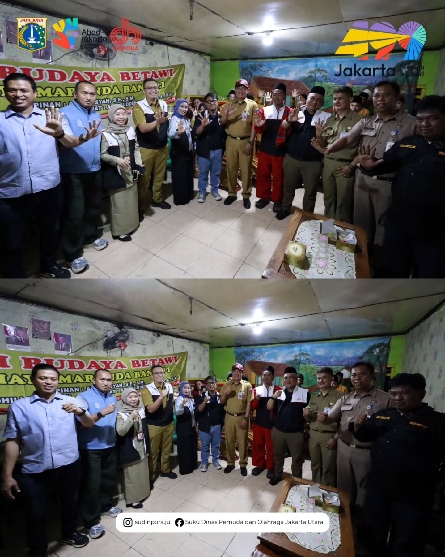 Dua finalis Pemuda Pelopor Tingkat Provinsi DKI Jakarta Tahun 2026 perwakilan Kota Administrasi Jakarta Utara hari ini menjalani tahapan fact finding 11