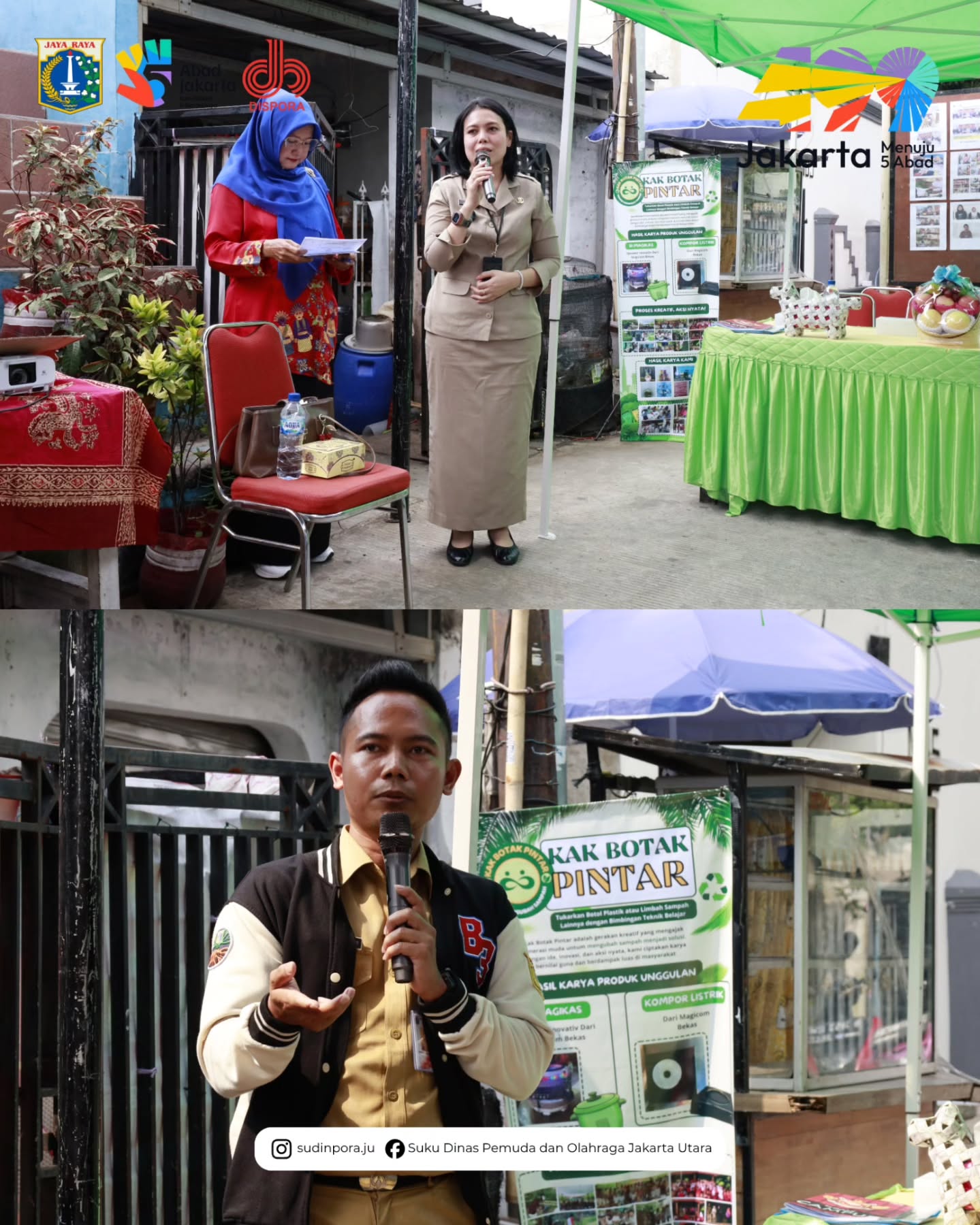 Dua finalis Pemuda Pelopor Tingkat Provinsi DKI Jakarta Tahun 2026 perwakilan Kota Administrasi Jakarta Utara hari ini menjalani tahapan fact finding 3