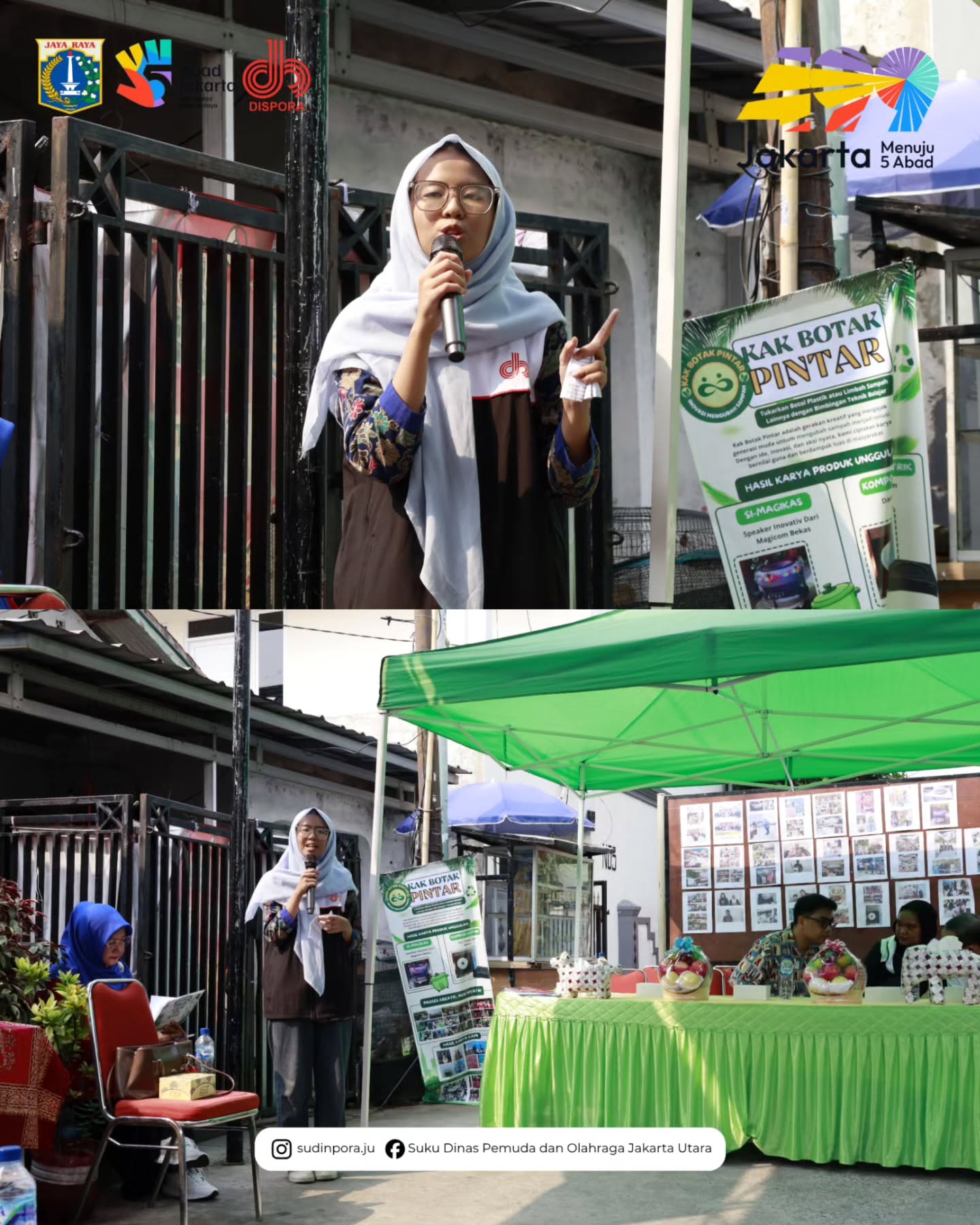 Dua finalis Pemuda Pelopor Tingkat Provinsi DKI Jakarta Tahun 2026 perwakilan Kota Administrasi Jakarta Utara hari ini menjalani tahapan fact finding 4