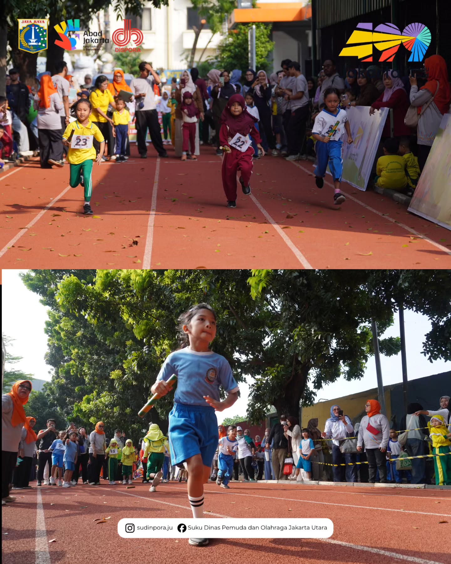 Jakarta Utara kembali berhasil mempertahankan gelar Juara Umum pada Kejuaraan Olahraga Usia Dini Provinsi DKI Jakarta Tahun 2026 9