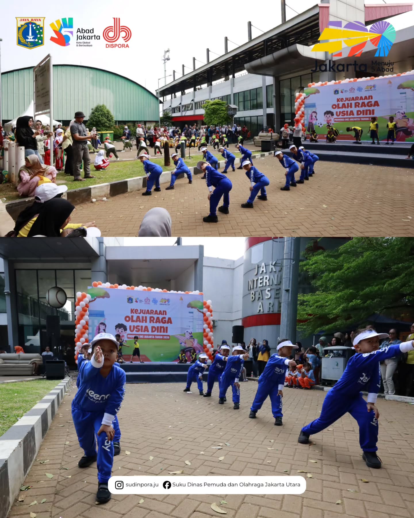 Jakarta Utara kembali berhasil mempertahankan gelar Juara Umum pada Kejuaraan Olahraga Usia Dini Provinsi DKI Jakarta Tahun 2026 7