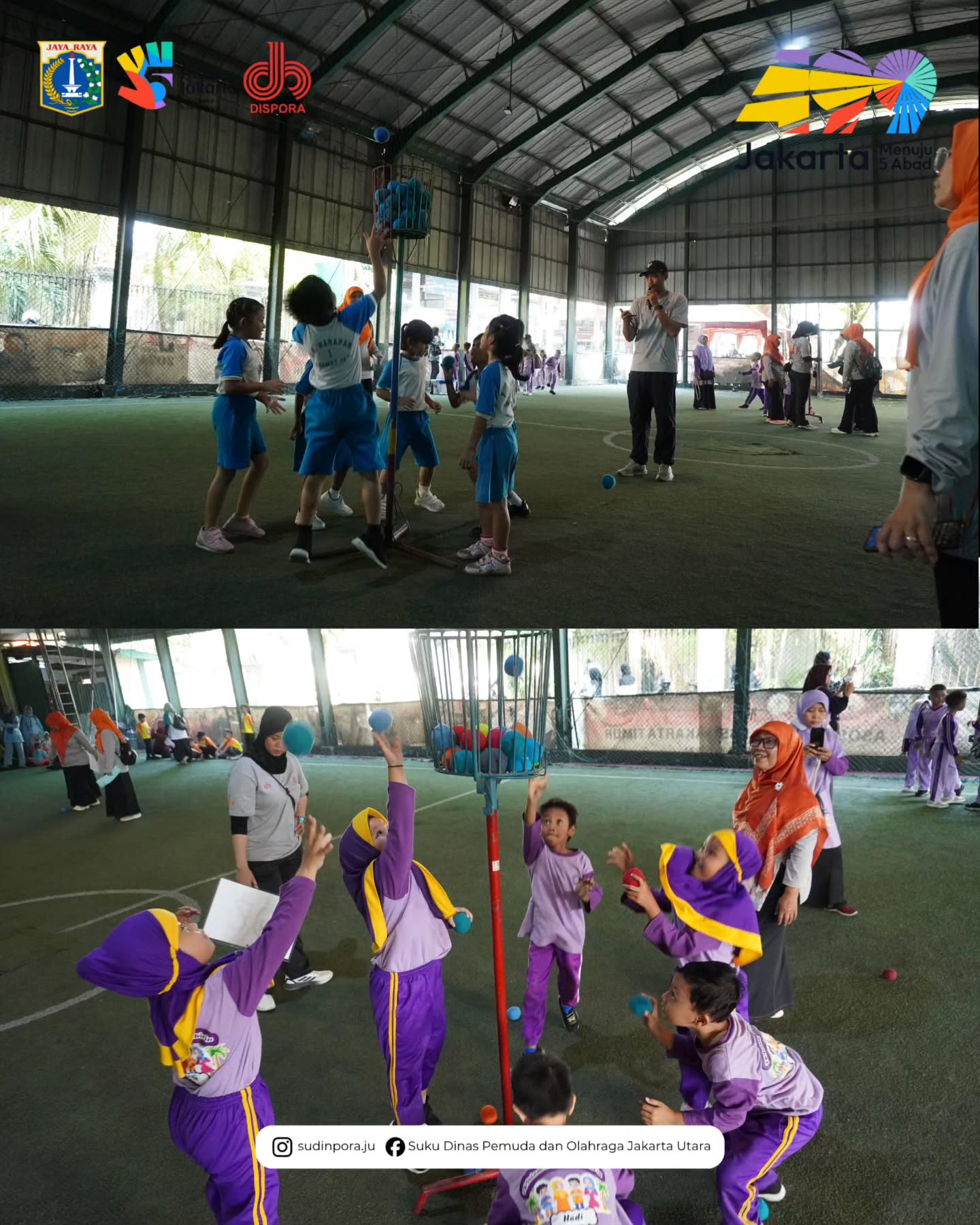 Jakarta Utara kembali berhasil mempertahankan gelar Juara Umum pada Kejuaraan Olahraga Usia Dini Provinsi DKI Jakarta Tahun 2026 6