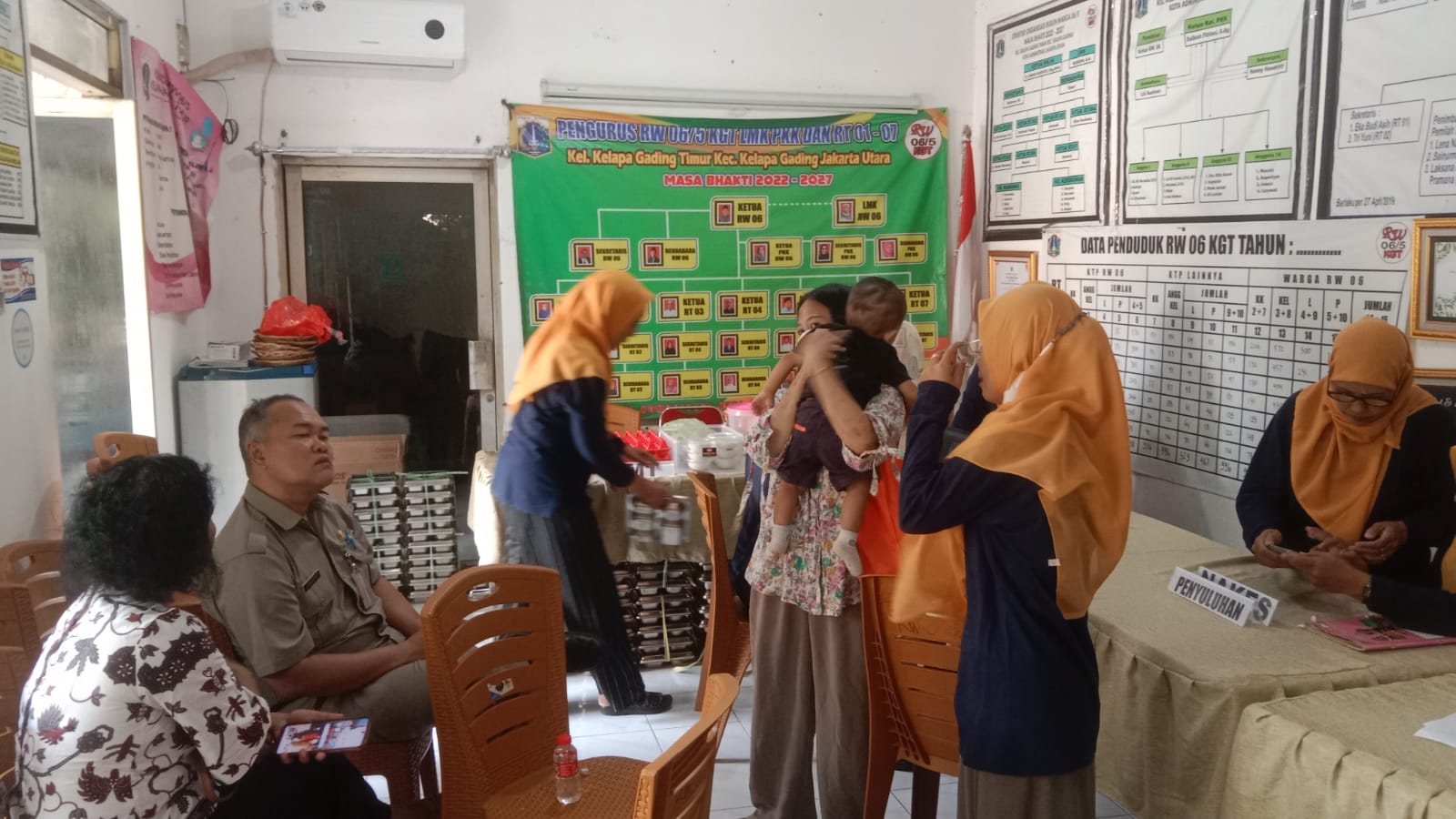 Monitoring Posyandu Balita Merah Delima 1 RW 006, Kelurahan Pastikan Pelayanan Berjalan Optimal 2