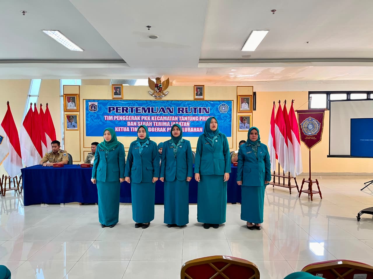Lurah Papanggo Hadiri Serah Terima Jabatan Ketua Tim Penggerak PKK Kelurahan di Kecamatan Tanjung Priok 4