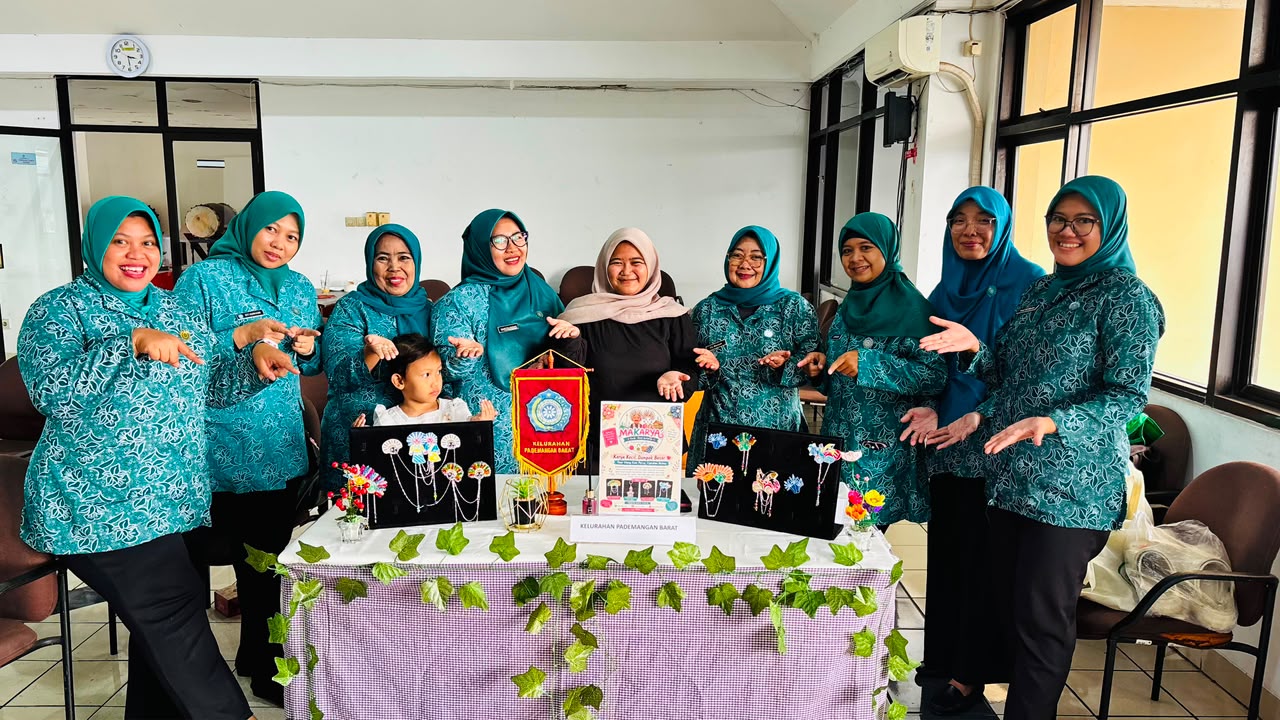 PKK Kelurahan Pademangan Barat Ikuti Kurasi PKK Tingkat Kota Administrasi Jakarta Utara 1