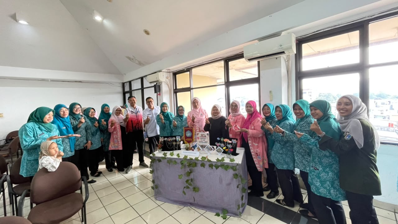 PKK Kelurahan Pademangan Barat Ikuti Kurasi PKK Tingkat Kota Administrasi Jakarta Utara 4