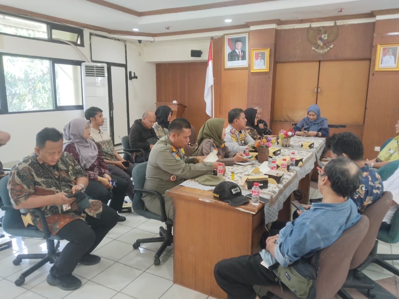 Rapat Koordinasi Bahas Penataan Parkir dan Pedagang di Taman Difabel Pademangan Barat 2