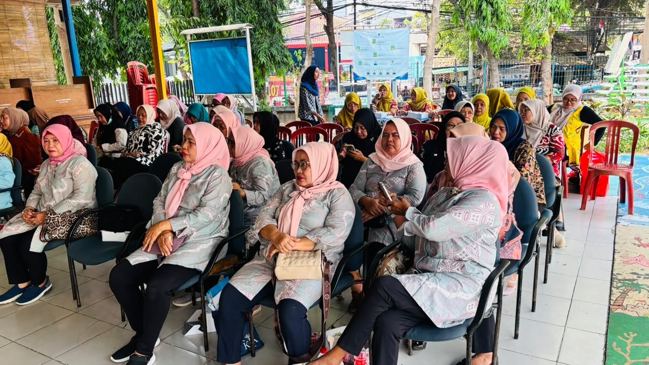 Kegiatan Pertemuan Rutin Bulanan TP PKK Kelurahan Pademangan Barat 1