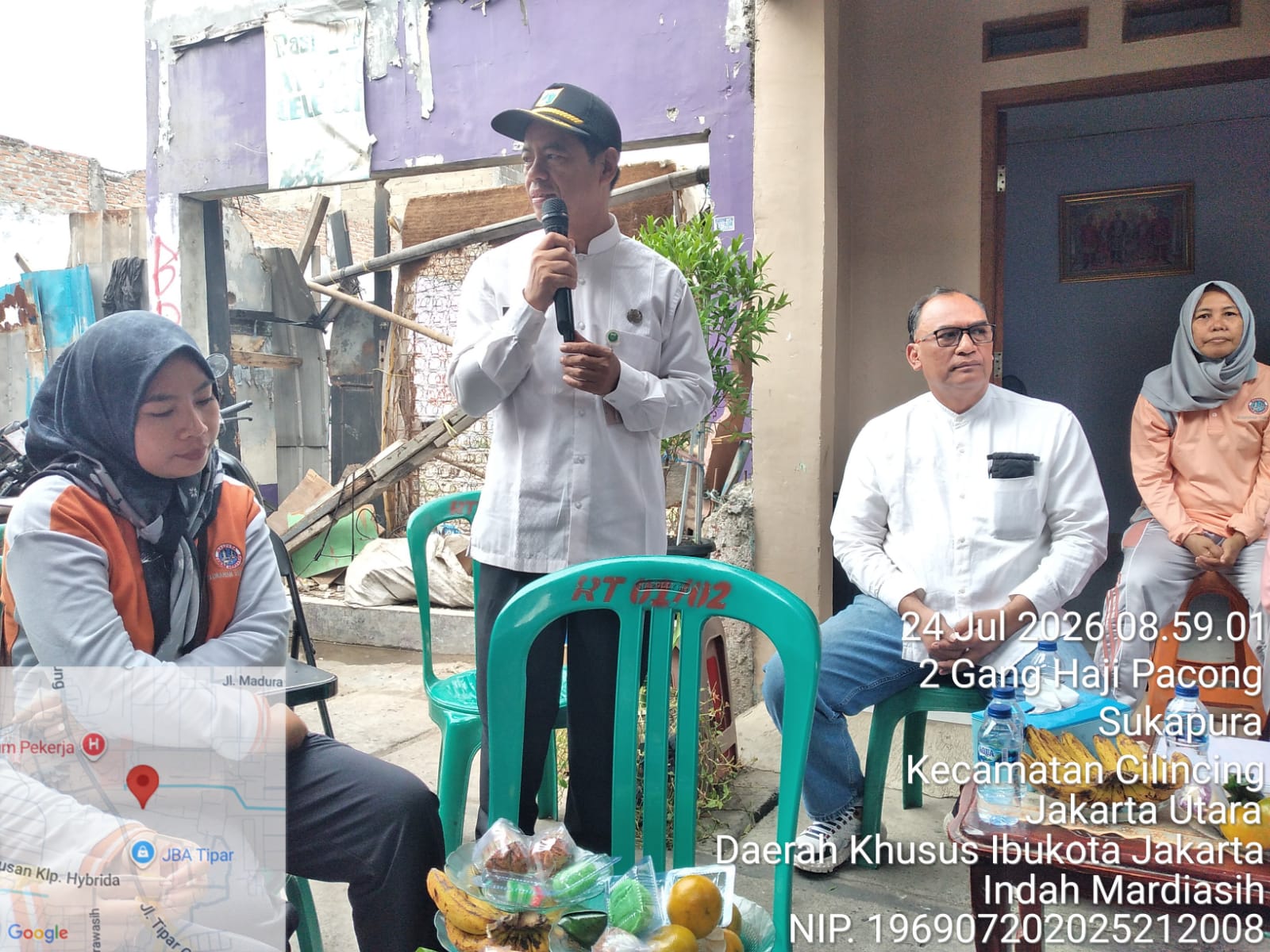 Cegah DBD, Petugas dan Warga RW 02 Kelurahan Sukapura Gelar PSN Serentak 2