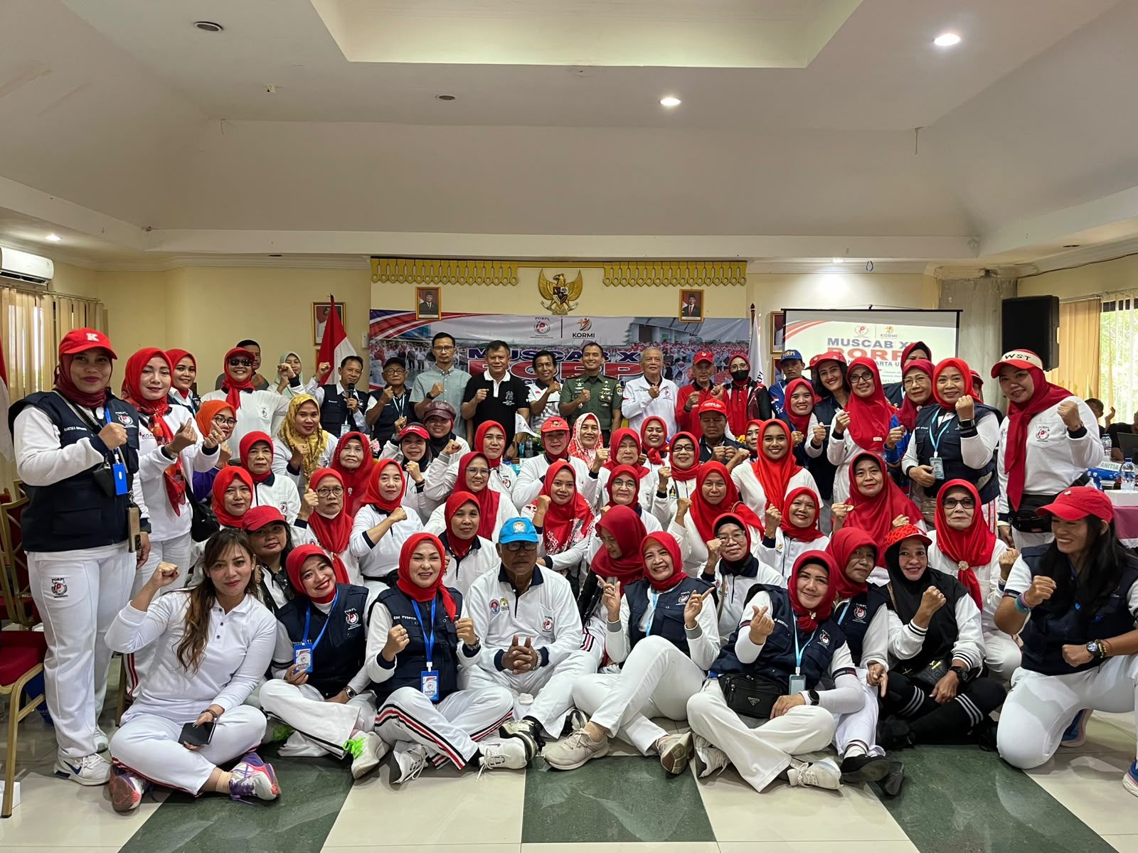 Musyawarah Cabang (MUSCAB) XII DPC PORPI Jakarta Utara Diselenggarakan di Aula Kantor Kelurahan Tanjung Priok 2