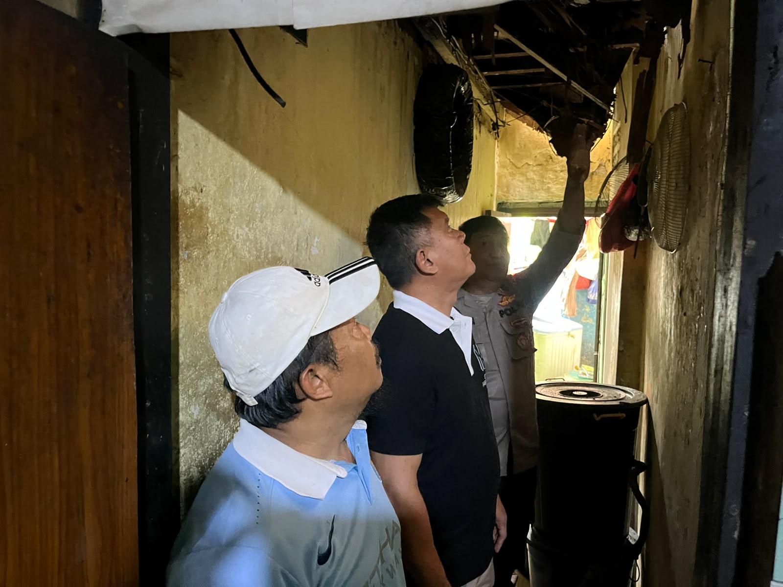 Monitoring Titik Usulan Program Bedah Rumah Bantuan Kapolsek Tanjung Priok di RW.09 Kelurahan Tanjung Priok 1