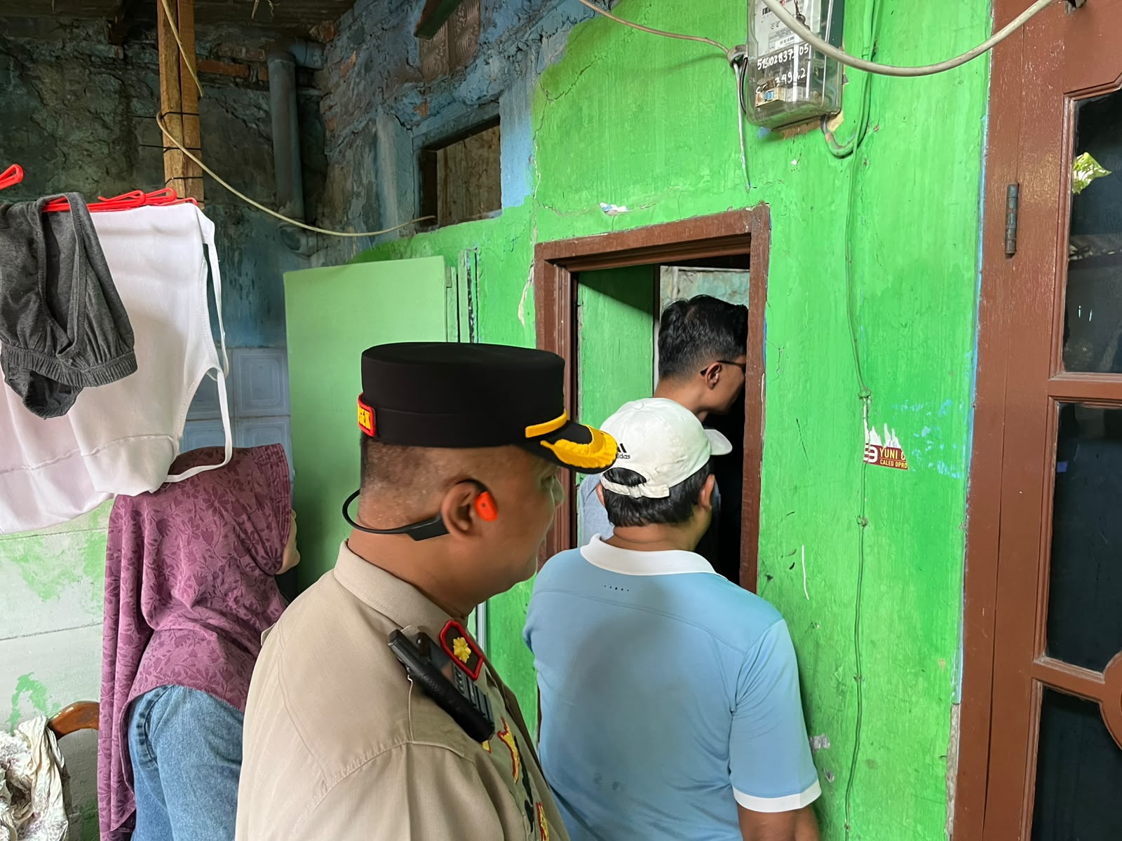 Monitoring Titik Usulan Program Bedah Rumah Bantuan Kapolsek Tanjung Priok di RW.09 Kelurahan Tanjung Priok 2