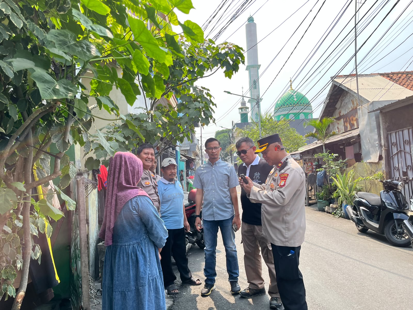 Monitoring Titik Usulan Program Bedah Rumah Bantuan Kapolsek Tanjung Priok di RW.09 Kelurahan Tanjung Priok 4
