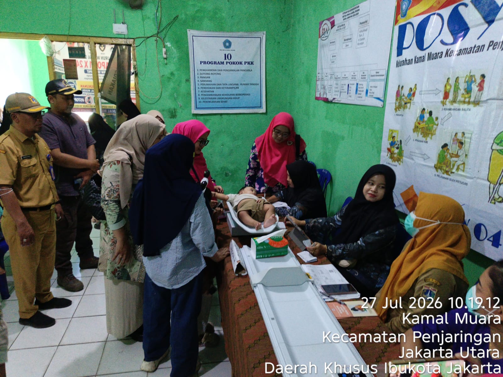 Gebyar Posyandu Arwana 2 Kamal Muara Perkuat Layanan Kesehatan Balita dan Pencegahan Stunting 1