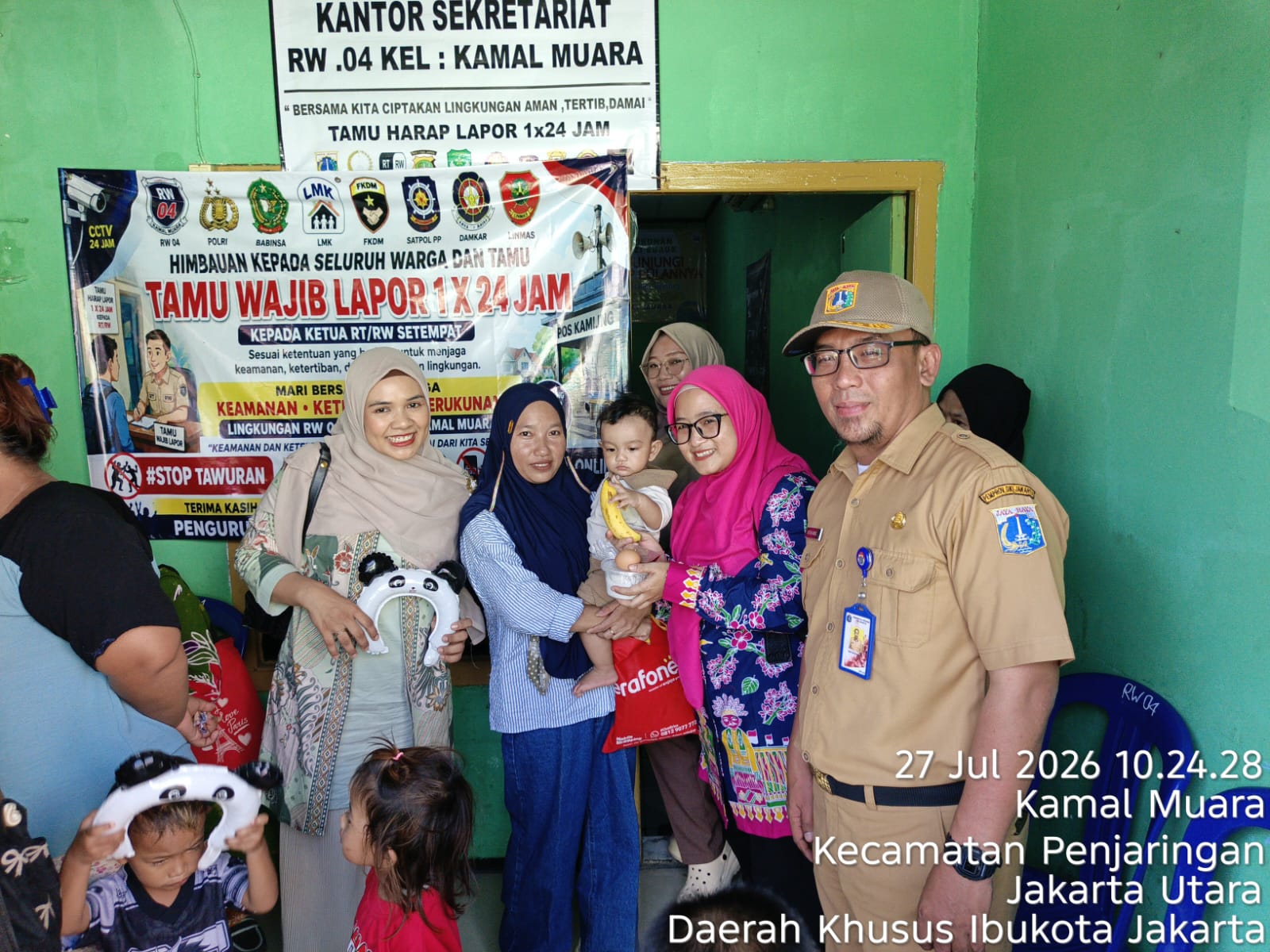 Gebyar Posyandu Arwana 2 Kamal Muara Perkuat Layanan Kesehatan Balita dan Pencegahan Stunting 2