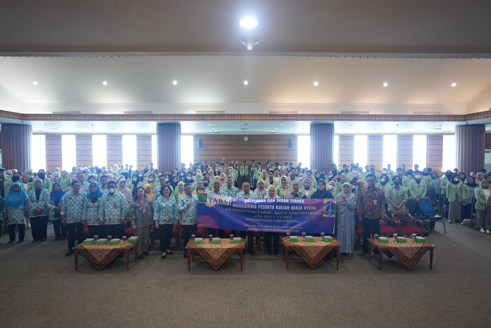456 Mahasiswa Yarsi KKN Di Jakarta Utara