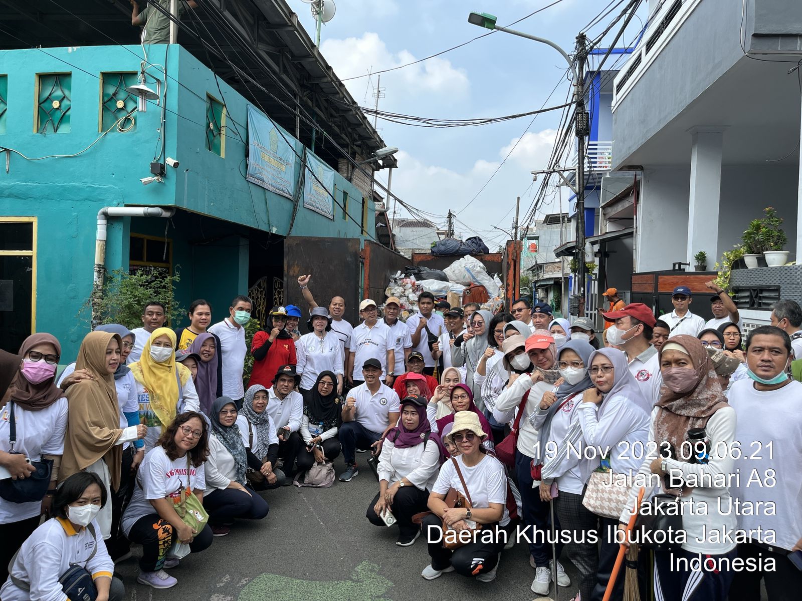 Pelaksanaan Kegiatan Bakti Kita Untuk Jakarta