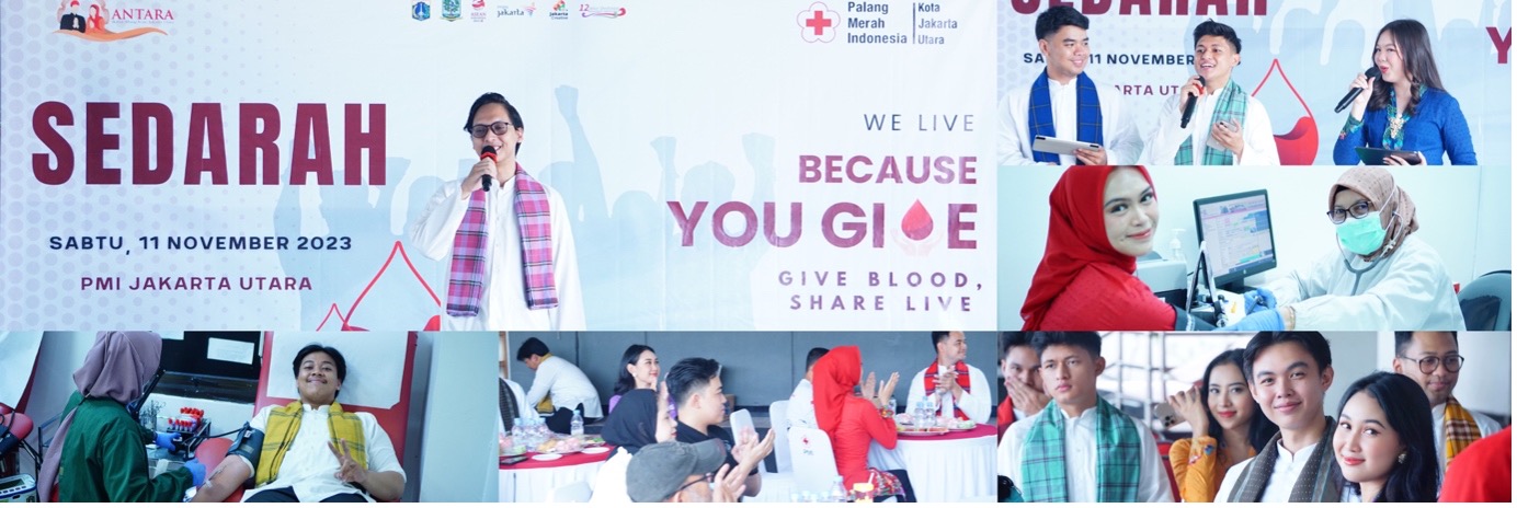 Peringati Hari Pahlawan, Abang None Jakarta Utara Gelar Aksi Donor Darah