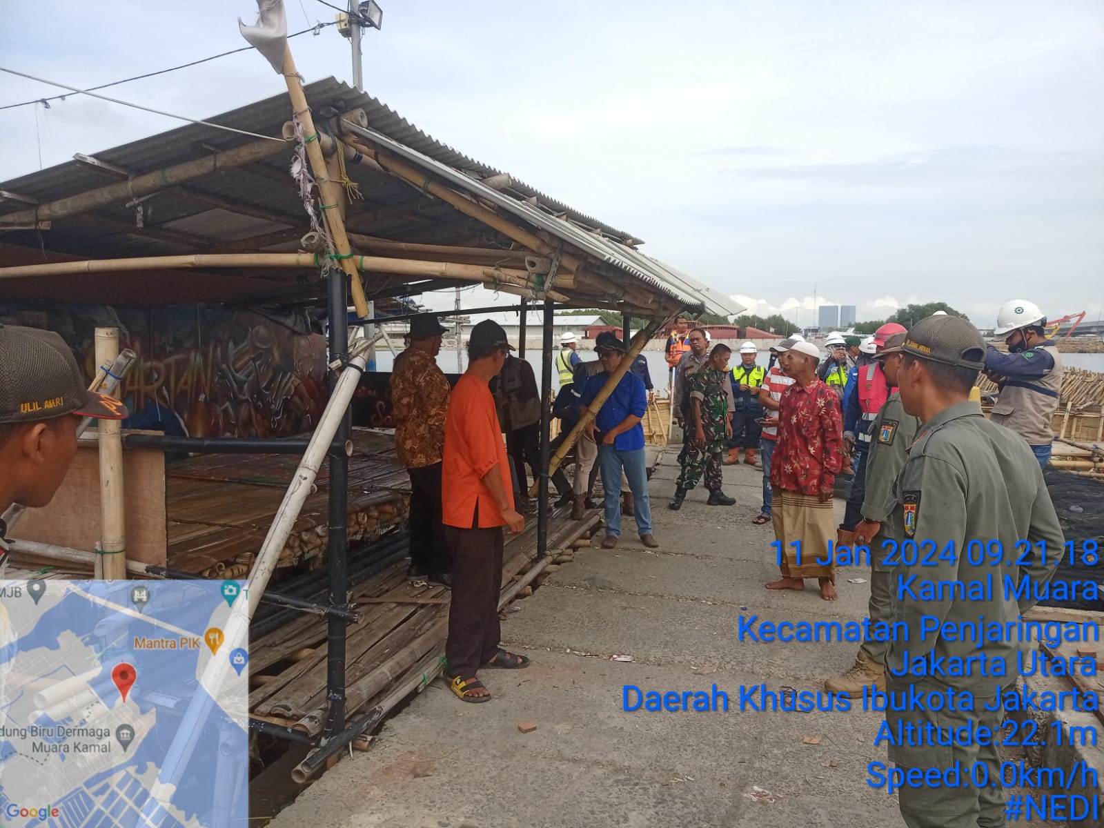 Antisipasi Banjir dan Rob, Kolam Retensi Akan Dibangun di RW 04 Kamal Muara 