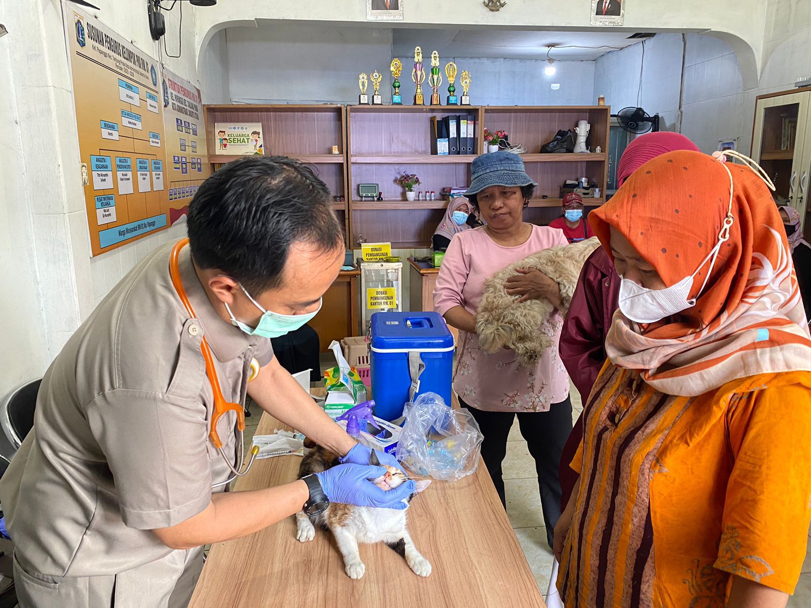 Kegiatan Vaksinasi Rabies Gratis Bidik Wilayah Papanggo
