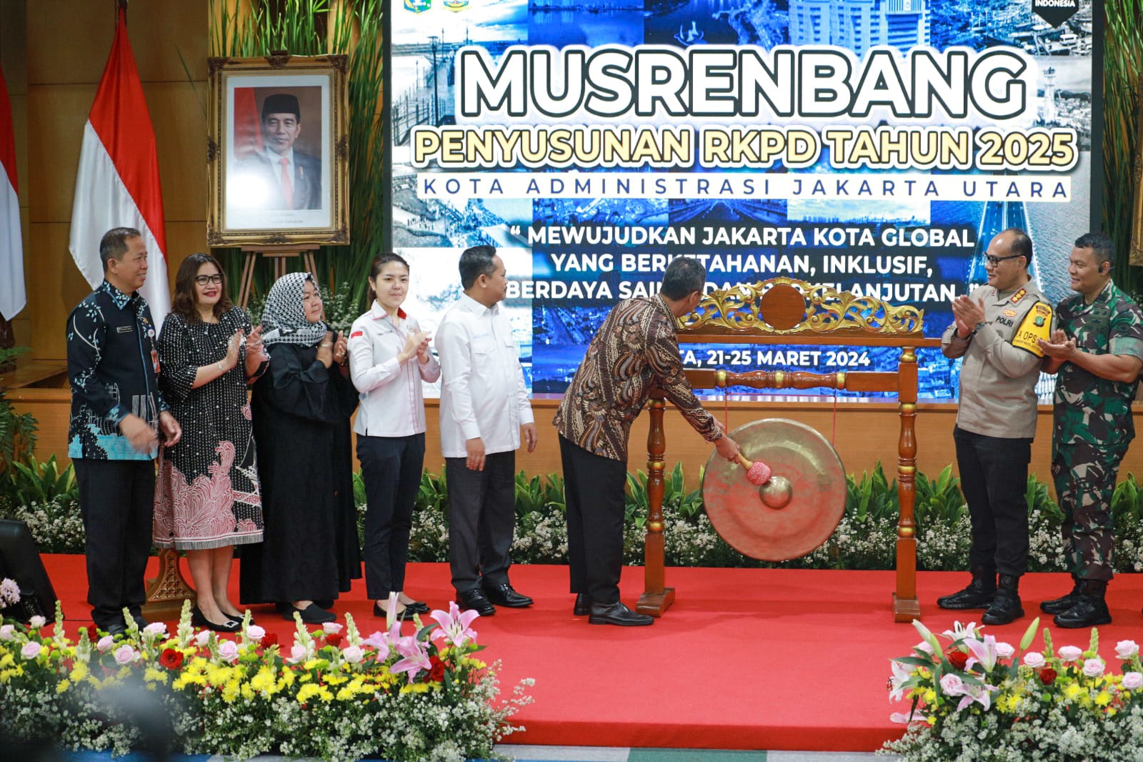Heru Budi Hartono Buka Musrenbang Tingkat Kota Administrasi Jakarta Utara Tahun 2024