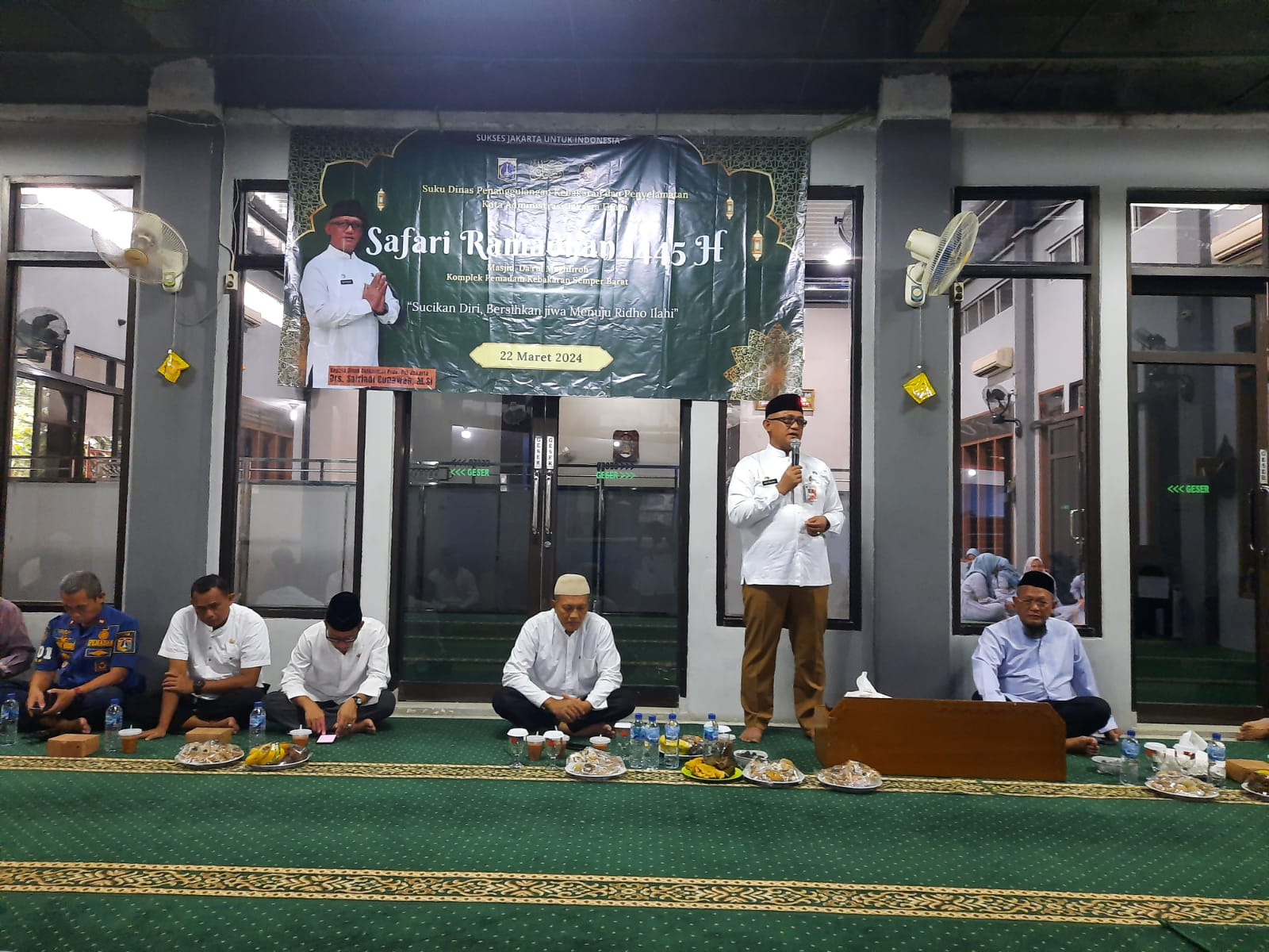 Dinas Gulkarmat Provinsi DKI Jakarta Gelar Safari Ramadan 1445 H