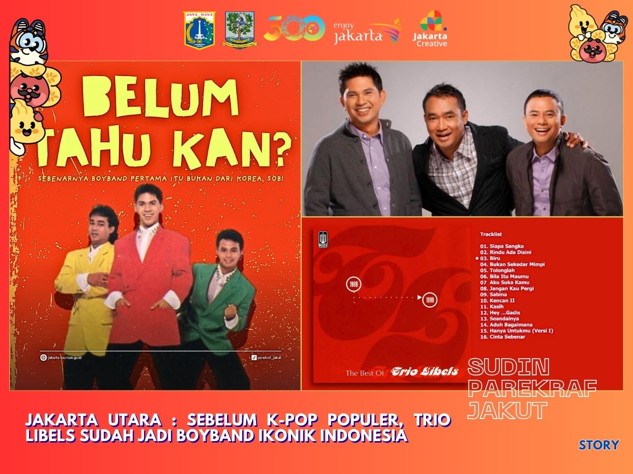 toto akurat judi slot online Sebelum K-Pop Populer, Trio Libels Sudah Jadi Boyband Ikonik Indonesia